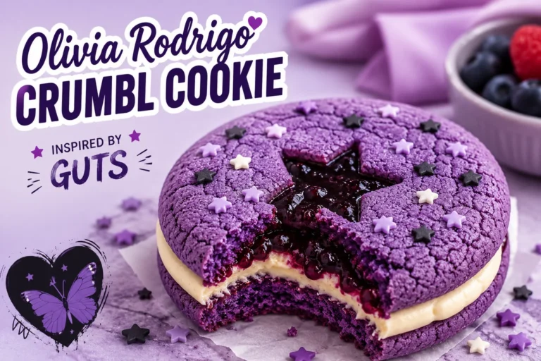 Olivia Rodrigo Crumbl Cookie
