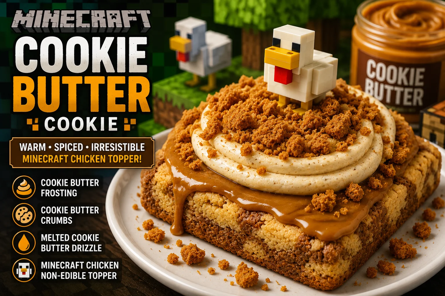 minecraft cookie butter cookie